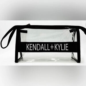 New KENDALL & KYLIE clear cosmetic bag